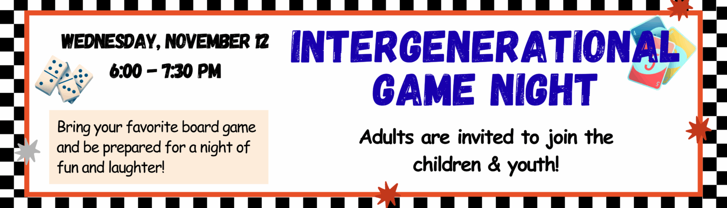 Intergenerational Game Night (3 x 1 in) (6 x 2 in)